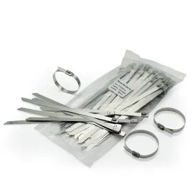 1000 Pcs= A Lot, High Quality 304 Stainless Steel Cable Ties 7.9 X 500MM  (Thickness:2.5mm )