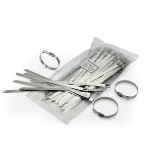 1000 Pcs /Lot  High Quality 7.9 X 300MM  (Thickness:2.5mm )  Stainless Steel Zip Cable Tie Lock Tie Wrap