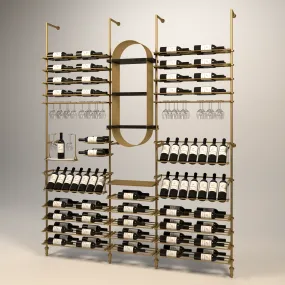 103-Bottle Lombardy Wine Wall