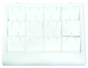 12 Pair Curved Lip Pendant/Earring Jewelry Display Tray