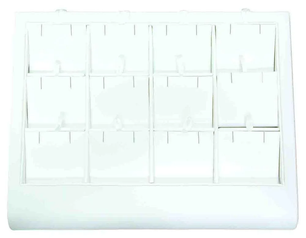 12 Pair Curved Lip Pendant/Earring Jewelry Display Tray