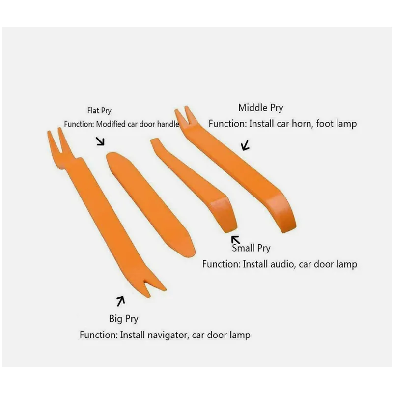2-Piece Universal Vehicle Removal Pry Tool Set Hf-007