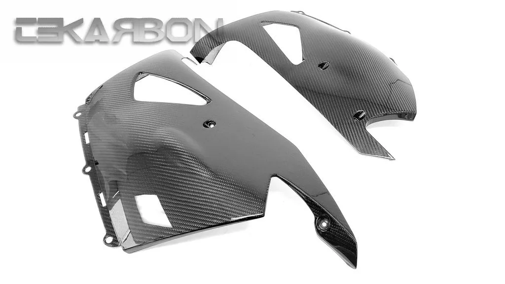 2006 - 2020 Kawasaki ZX14R Carbon Fiber Lower Side Fairings