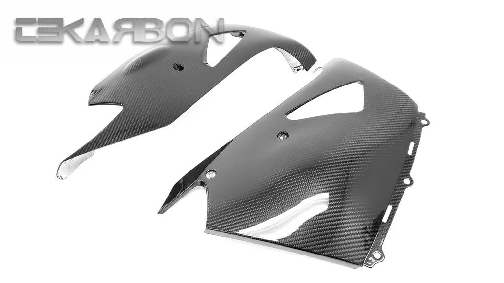 2006 - 2020 Kawasaki ZX14R Carbon Fiber Lower Side Fairings