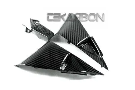 2007 - 2012 Honda CBR600RR Carbon Fiber Triangle Side Panels