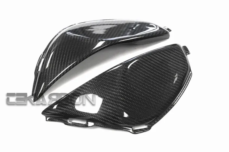 2008 - 2011 Honda CBR1000RR Carbon Fiber Side Tank Panels