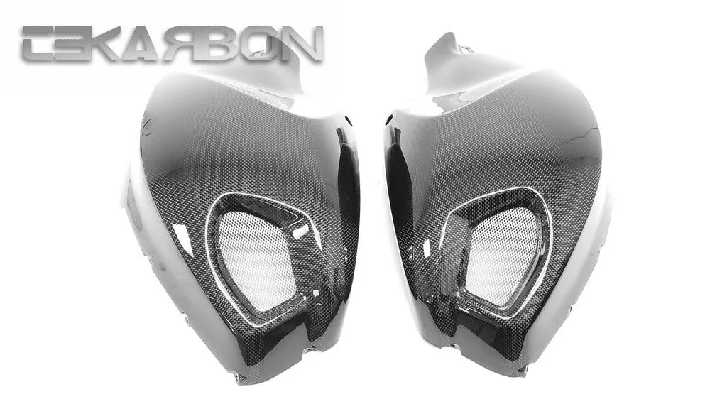 2008 - 2014 Ducati Monster 696 796 1100 Carbon Fiber Side Tank Panels