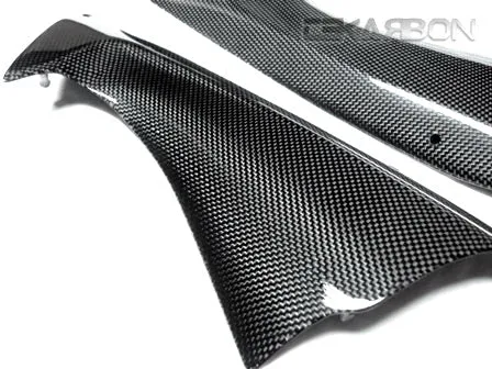 2008 - 2016 Yamaha YZF R6 Carbon Fiber Front Side Panels