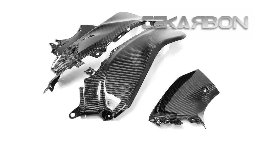 2008 - 2019 Suzuki GSX1300R Hayabusa Carbon Fiber Side Tank Panels