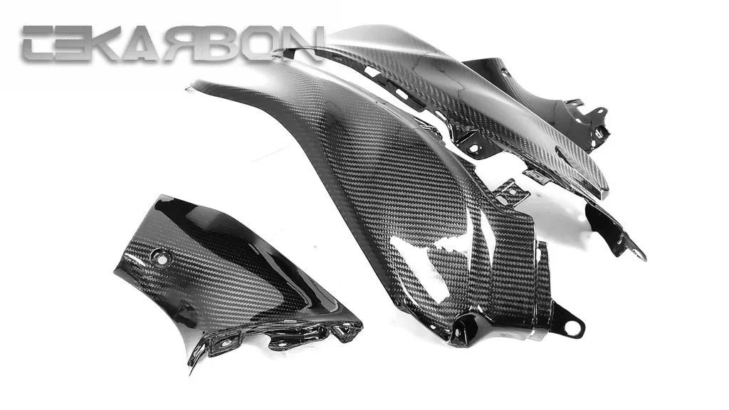 2008 - 2019 Suzuki GSX1300R Hayabusa Carbon Fiber Side Tank Panels