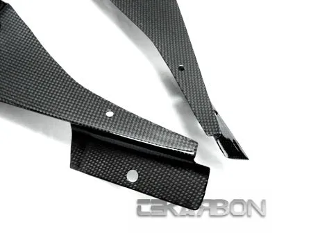 2009 - 2012 Kawasaki ZX6R Carbon Fiber Inner Side Panels
