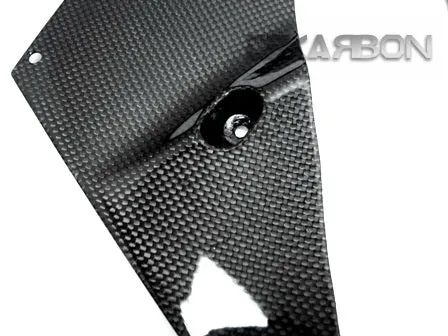 2009 - 2012 Kawasaki ZX6R Carbon Fiber Inner Side Panels