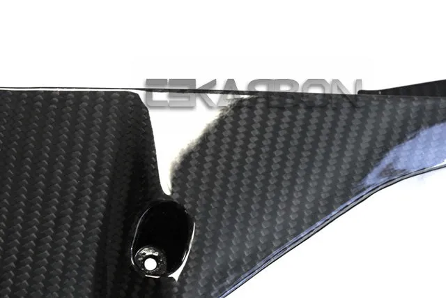 2009 - 2012 Kawasaki ZX6R Carbon Fiber Inner Side Panels