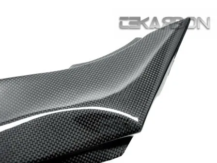 2009 - 2012 Kawasaki ZX6R Carbon Fiber Side Tank Panels