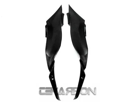 2009 - 2012 Kawasaki ZX6R Carbon Fiber Side Tank Panels