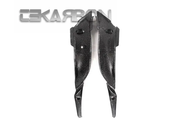 2009 - 2012 Kawasaki ZX6R Carbon Fiber Side Tank Panels