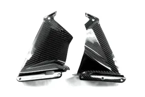 2009 - 2014 Aprilia RSV4 Carbon Fiber Side Fairing Panels