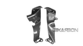 2009 - 2014 Yamaha YZF R1 Carbon Fiber Side Fairing Panels