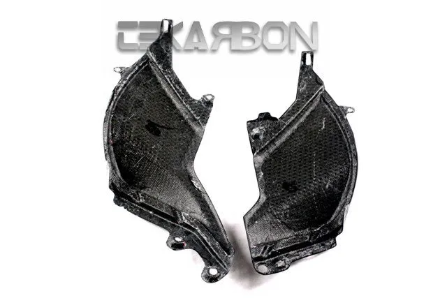 2009 - 2016 Aprilia Mana 850 Carbon Fiber Side Tank Panels