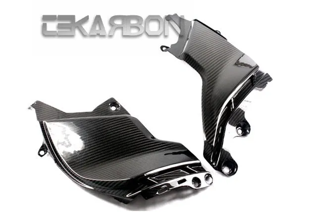 2009 - 2016 Aprilia Mana 850 Carbon Fiber Side Tank Panels