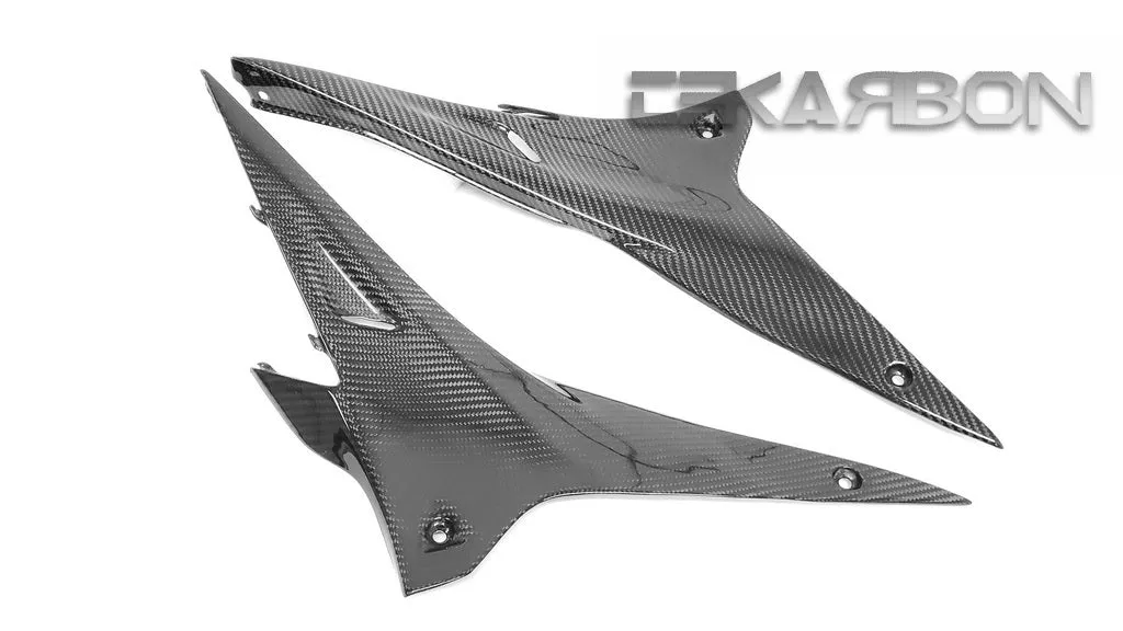 2009 - 2019 Aprilia RSV4 Carbon Fiber Side Tank Panels