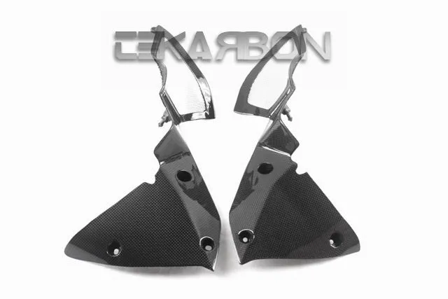2010 - 2012 Kawasaki Z1000 Carbon Fiber Front Inner Side Panels