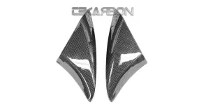 2010 - 2012 Kawasaki Z1000 Carbon Fiber Front Upper Side Panels