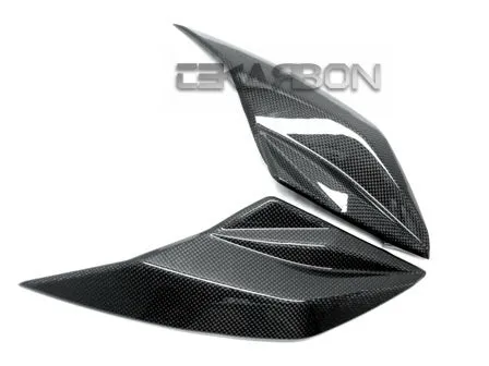 2010 - 2012 Kawasaki Z1000 Carbon Fiber Headlight Side Panels