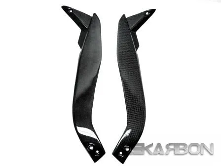 2010 - 2012 Kawasaki Z1000 Carbon Fiber Side Tank Panels
