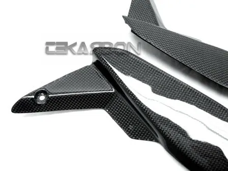 2010 - 2012 Kawasaki Z1000 Carbon Fiber Side Tank Panels