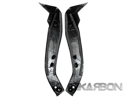 2010 - 2012 Kawasaki Z1000 Carbon Fiber Side Tank Panels