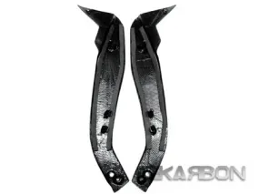 2010 - 2012 Kawasaki Z1000 Carbon Fiber Side Tank Panels