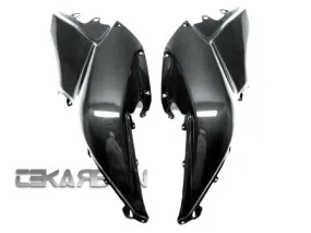 2010 - 2014 Ducati Multistrada Carbon Fiber Large Side Tank Panels