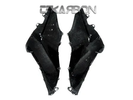 2010 - 2014 Ducati Multistrada Carbon Fiber Large Side Tank Panels