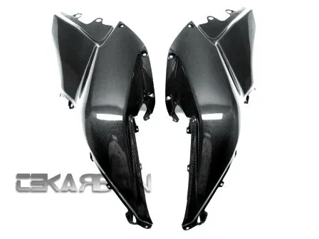 2010 - 2014 Ducati Multistrada Carbon Fiber Large Side Tank Panels