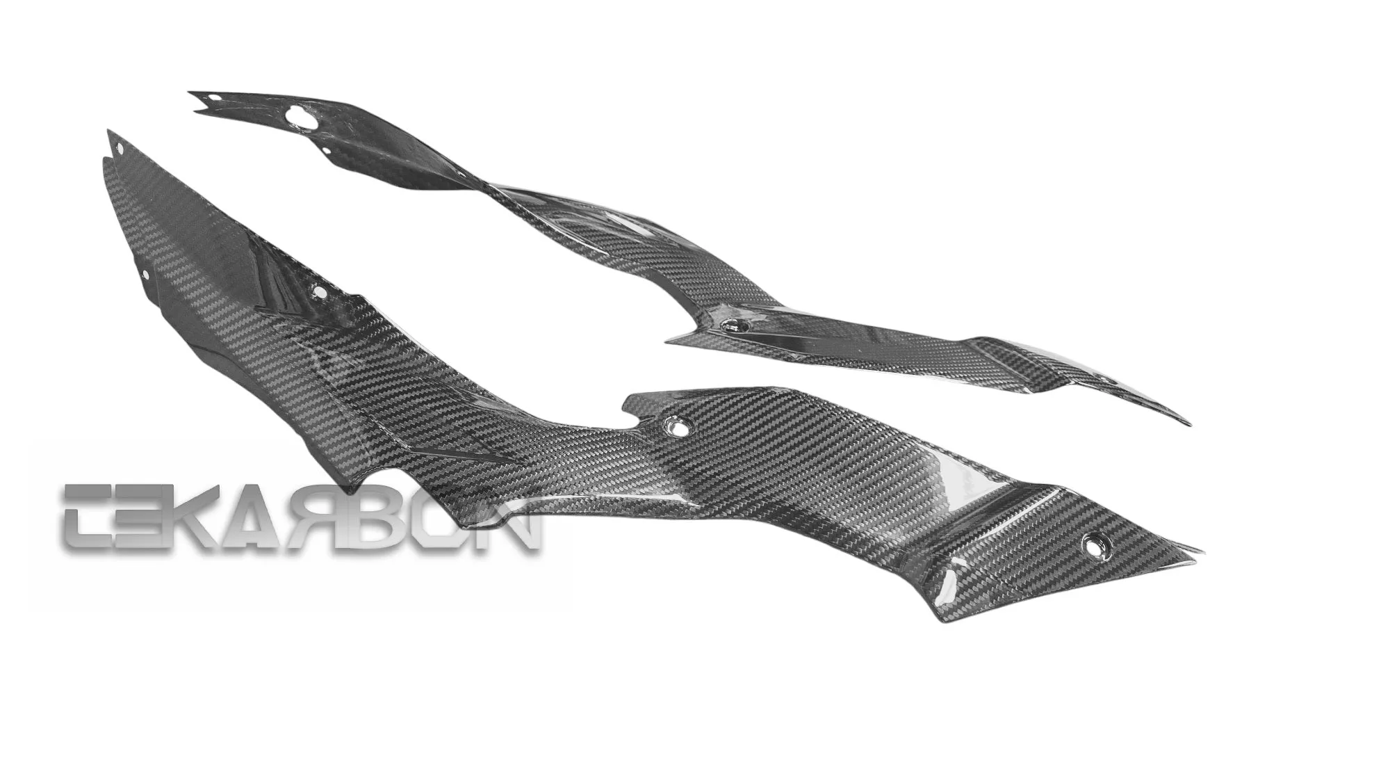 2010 - 2014 Ducati Streetfighter / 848 Carbon Fiber Side Tank Panels