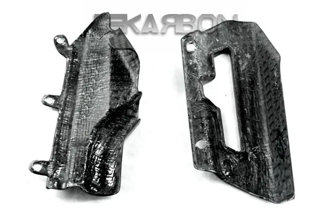 2011 - 2013 Aprilia Shiver 750 Carbon Fiber Front Side Panels