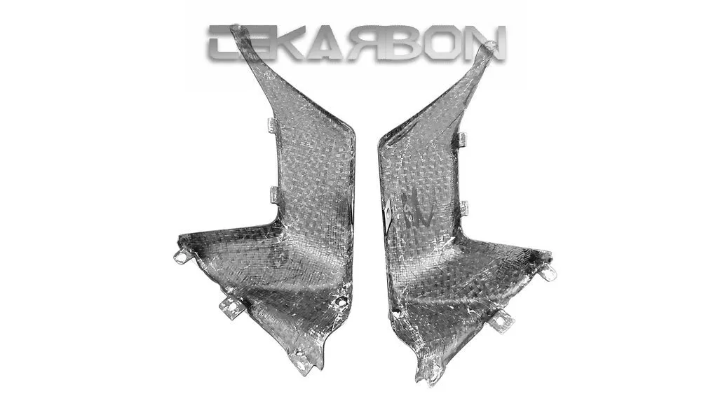 2011 - 2013 Aprilia Shiver 750 Carbon Fiber Side Tank Panels