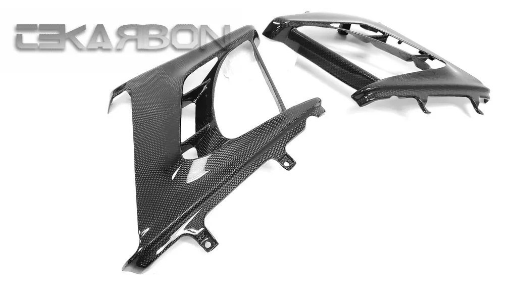 2011 - 2013 Ducati Diavel Carbon Fiber Side Fairing Panels