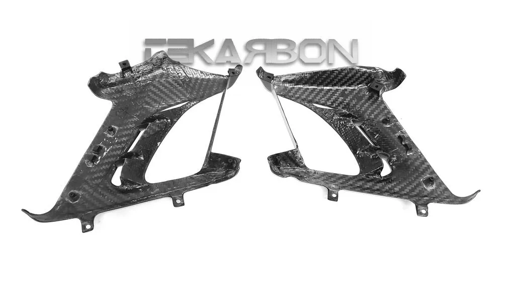 2011 - 2013 Ducati Diavel Carbon Fiber Side Fairing Panels