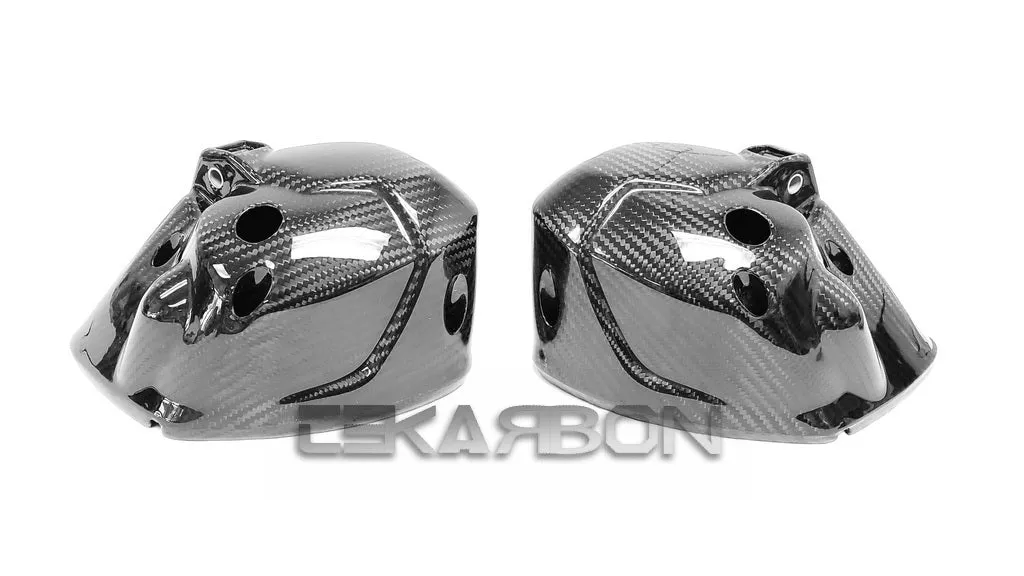 2011 - 2014 Triumph Speed Triple Carbon Fiber Headlight Housing Panels