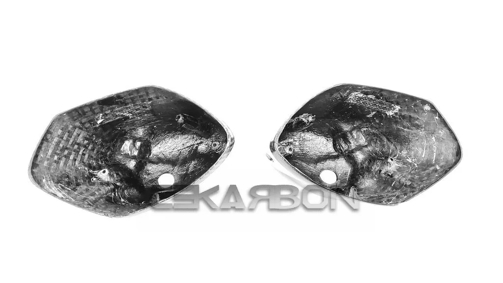 2011 - 2014 Triumph Speed Triple Carbon Fiber Headlight Housing Panels