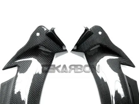 2011 - 2015 Kawasaki ZX10R Carbon Fiber Upper Side Panels