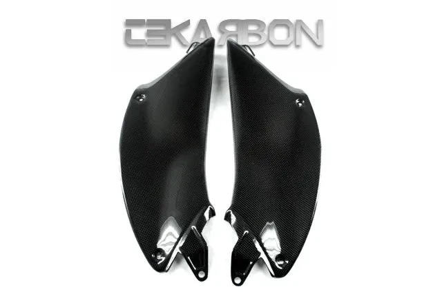 2011 - 2018 Ducati Diavel Carbon Fiber Lower Side Tank Panels
