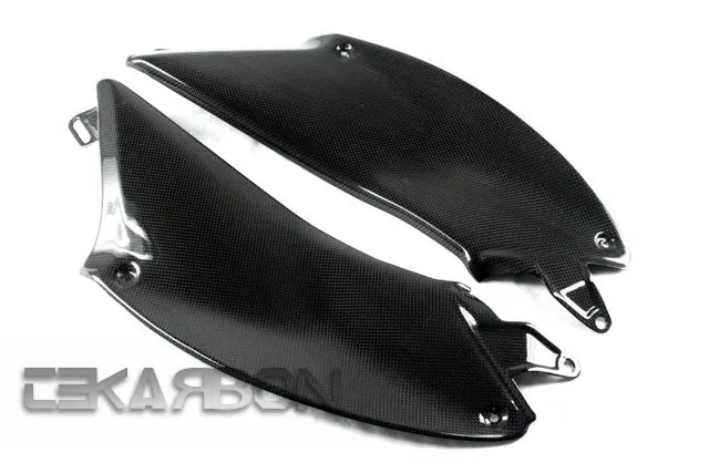 2011 - 2018 Ducati Diavel Carbon Fiber Lower Side Tank Panels