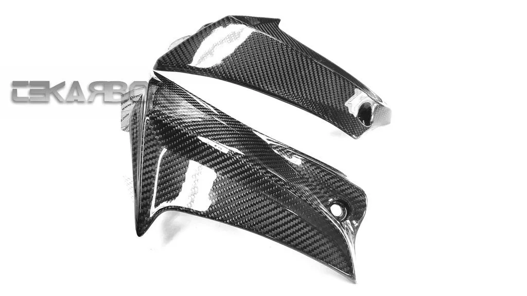 2011 - 2018 Suzuki GSXR 600 750 Carbon Fiber Side Fairing Panels