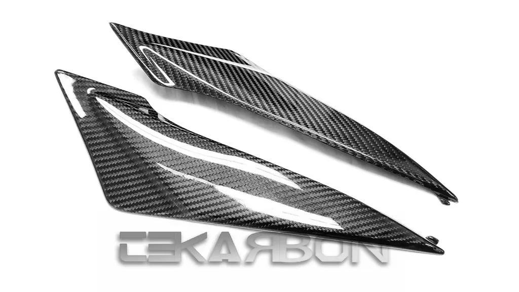 2011 - 2018 Suzuki GSXR 600 750 Carbon Fiber Side Tank Panels