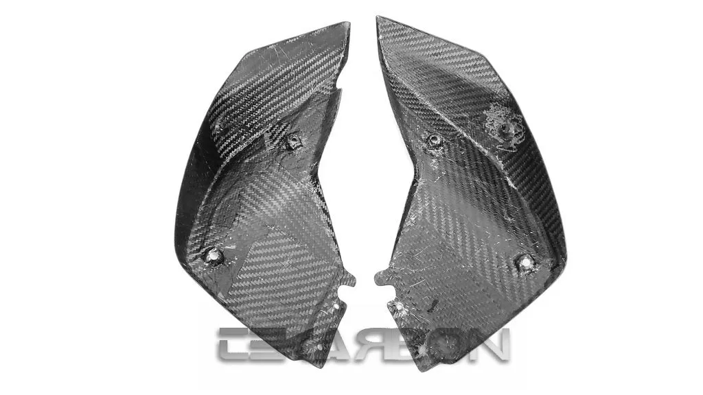 2012 - 2015 KTM Duke 690 Carbon Fiber Side Tank Panels