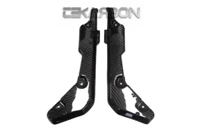 2012 - 2016 Kawasaki ZX14R Carbon Fiber Bottom Inner Side Panels