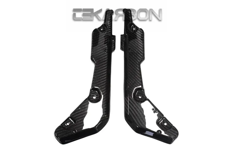 2012 - 2016 Kawasaki ZX14R Carbon Fiber Bottom Inner Side Panels